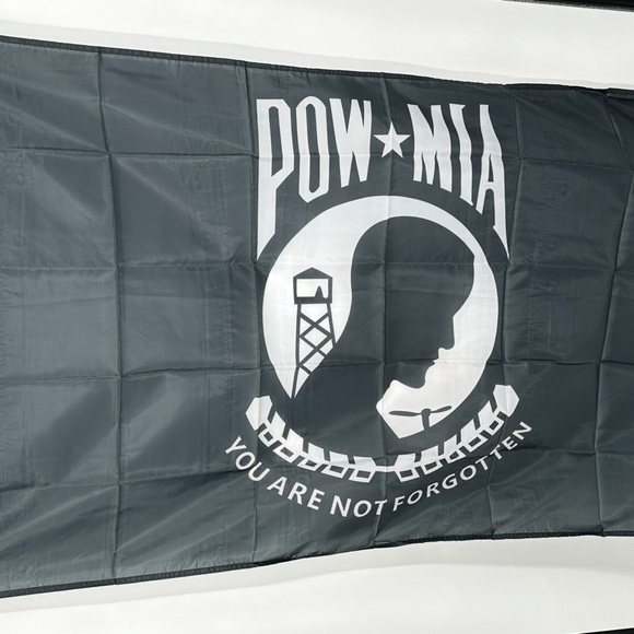 Pow Mia Flag 3x5 - Picture 3 of 4